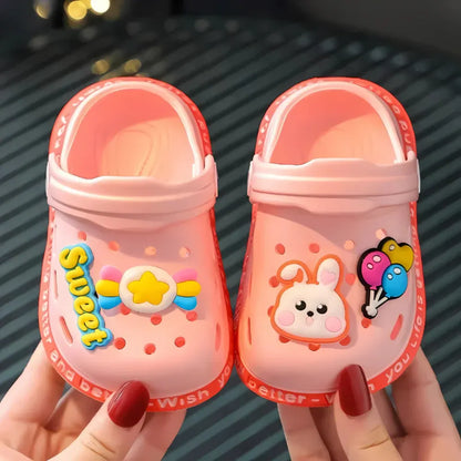 Children's Cartoon Garden Clogs Slip-On Sandals for Toddlers