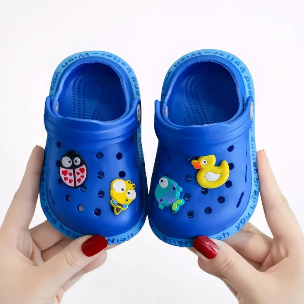 Children's Cartoon Garden Clogs Slip-On Sandals for Toddlers
