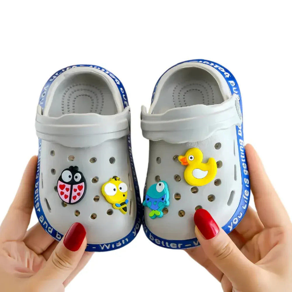 Children's Cartoon Garden Clogs Slip-On Sandals for Toddlers