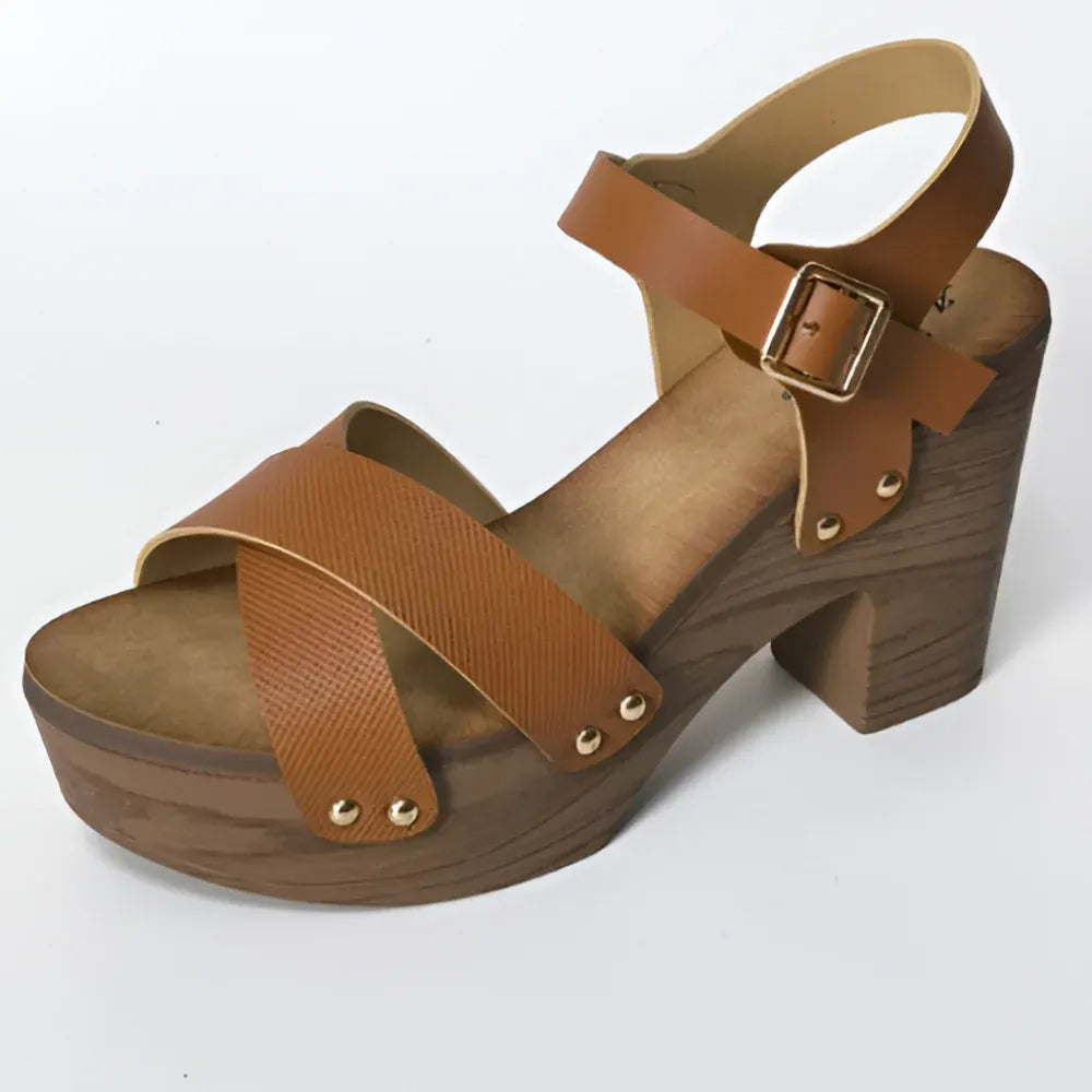 Chunky Heel Strappy Sandals for Women – Summer Shoes