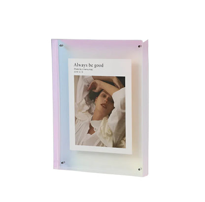 Clear Acrylic Picture Frame – Modern Minimalist Photo Display