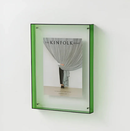 Clear Acrylic Picture Frame – Modern Minimalist Photo Display