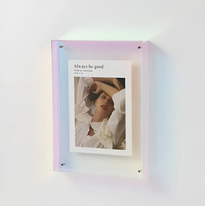 Clear Acrylic Picture Frame – Modern Minimalist Photo Display
