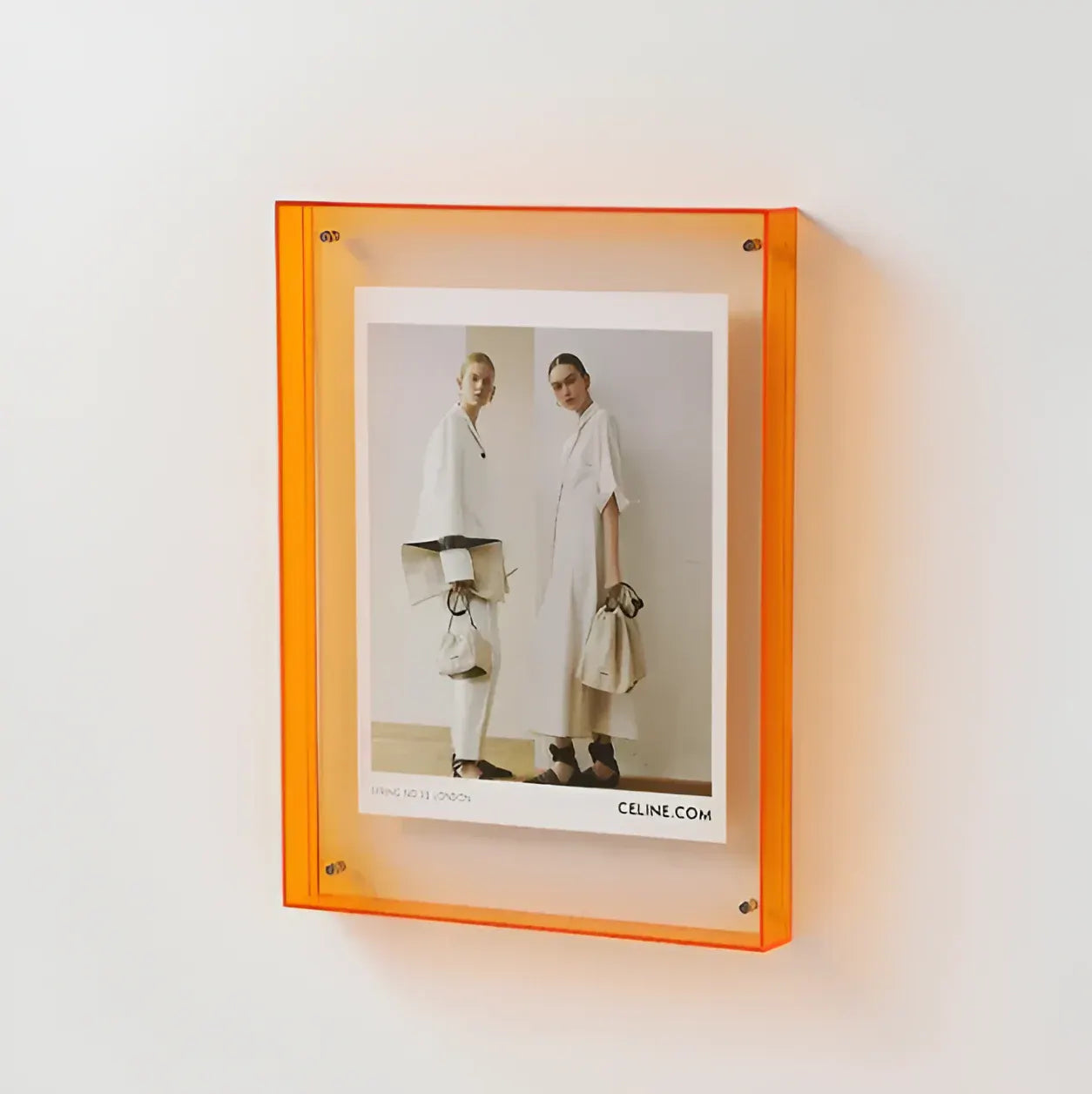 Clear Acrylic Picture Frame – Modern Minimalist Photo Display