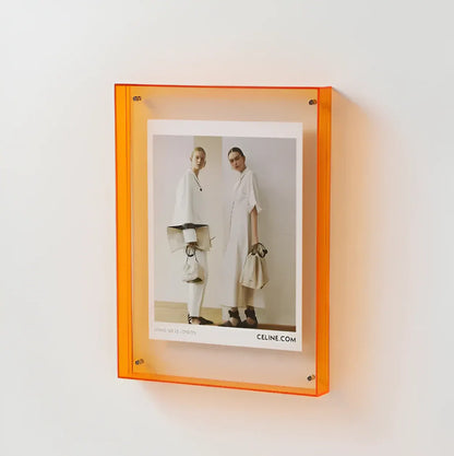 Clear Acrylic Picture Frame – Modern Minimalist Photo Display