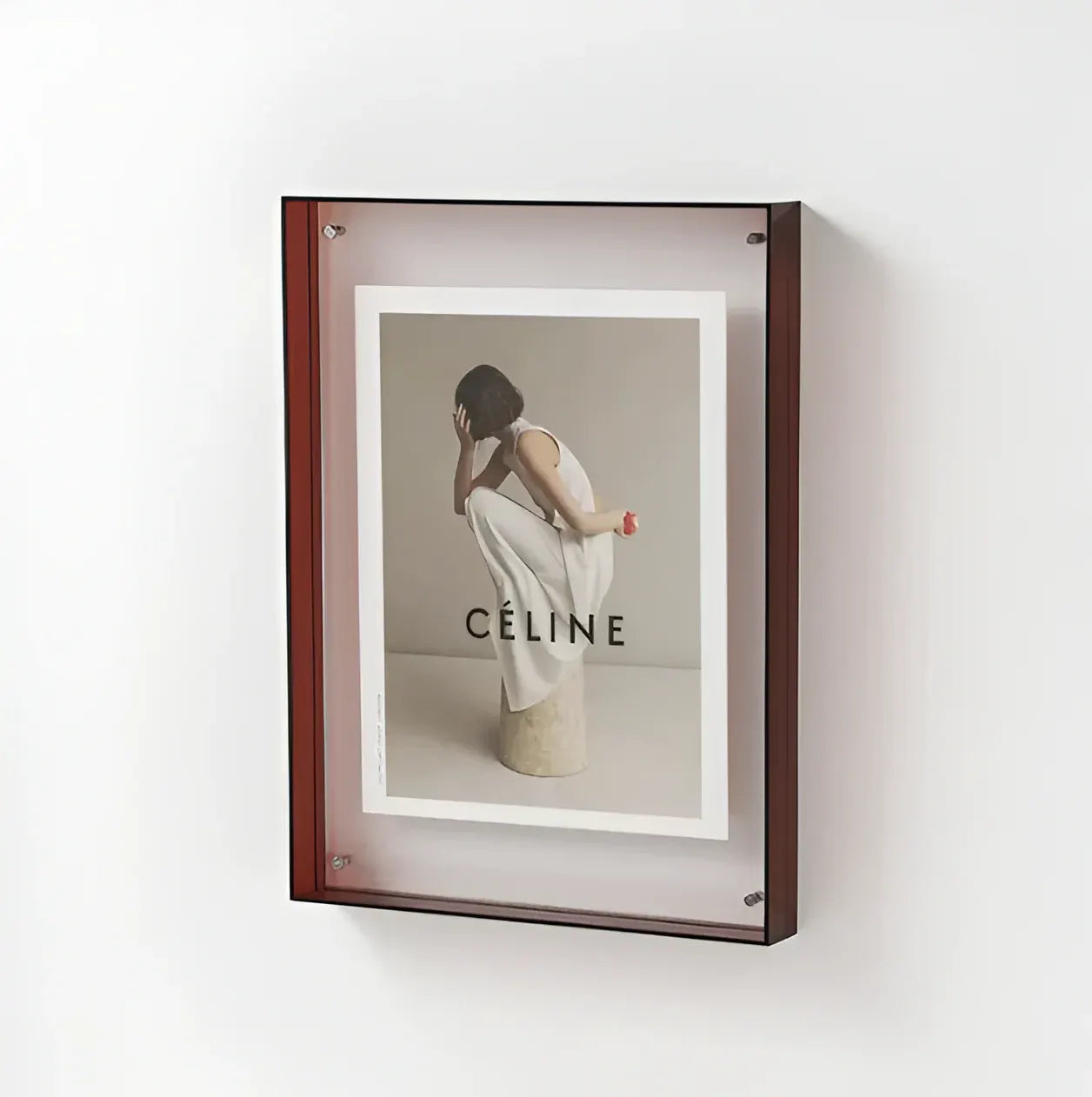 Clear Acrylic Picture Frame – Modern Minimalist Photo Display