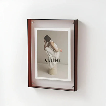 Clear Acrylic Picture Frame – Modern Minimalist Photo Display