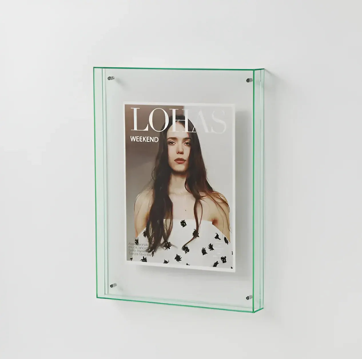 Clear Acrylic Picture Frame – Modern Minimalist Photo Display