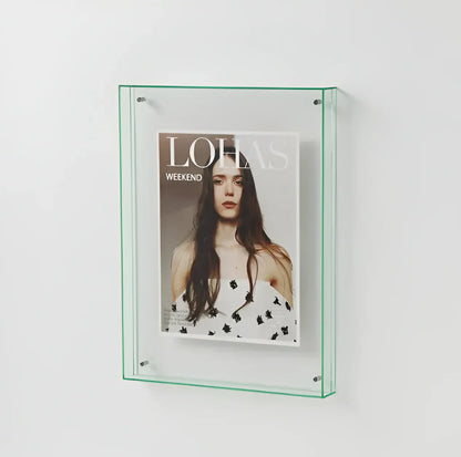 Clear Acrylic Picture Frame – Modern Minimalist Photo Display
