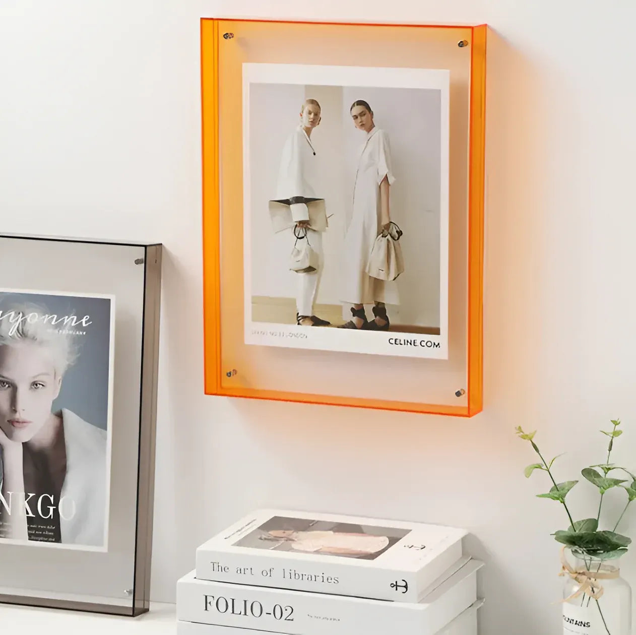 Clear Acrylic Picture Frame – Modern Minimalist Photo Display