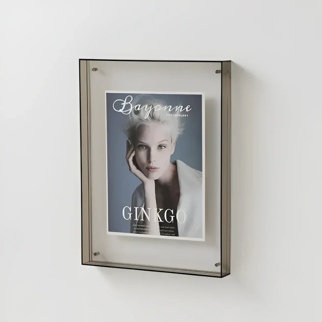Clear Acrylic Picture Frame – Modern Minimalist Photo Display