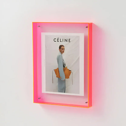 Clear Acrylic Picture Frame – Modern Minimalist Photo Display