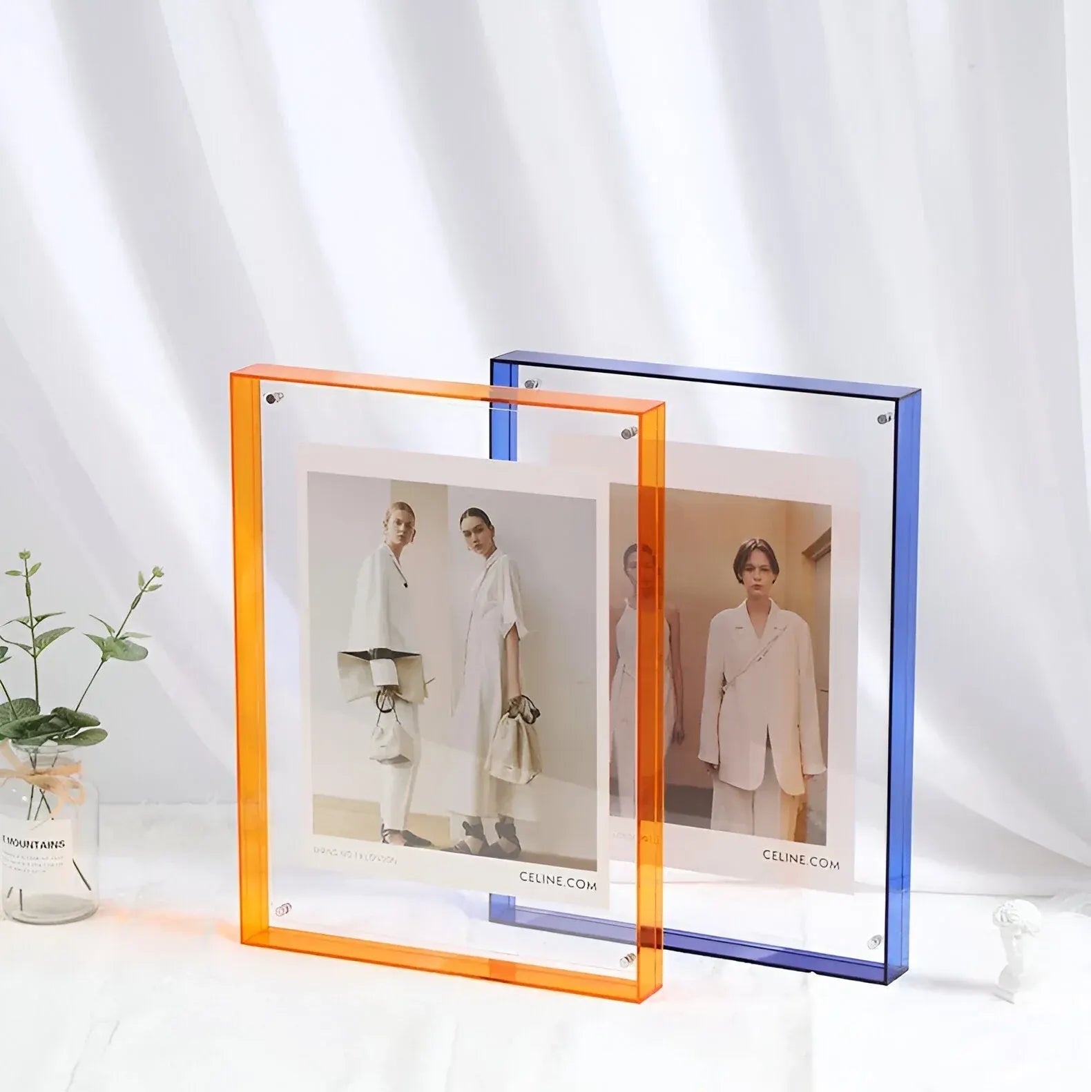 Clear Acrylic Picture Frame – Modern Minimalist Photo Display