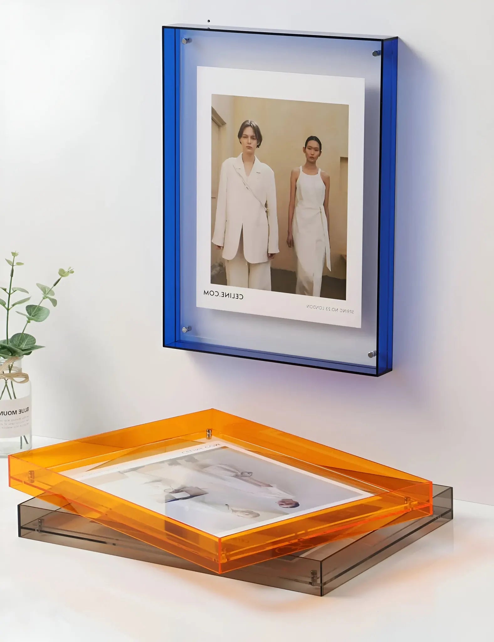 Clear Acrylic Picture Frame – Modern Minimalist Photo Display