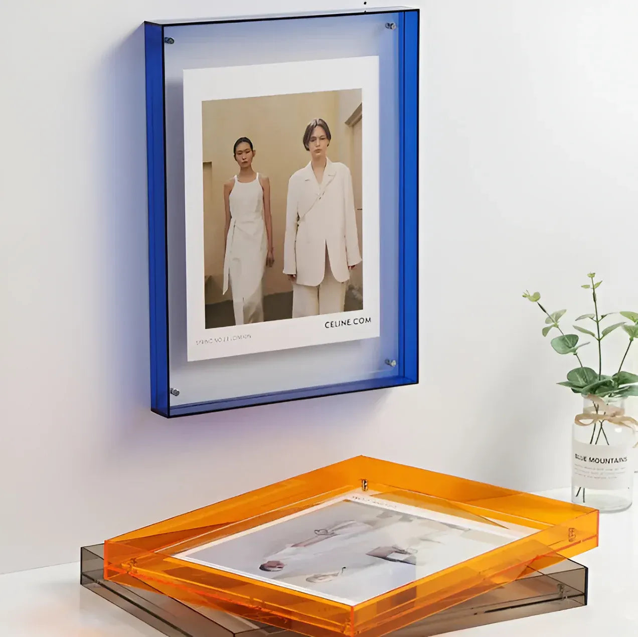 Clear Acrylic Picture Frame – Modern Minimalist Photo Display