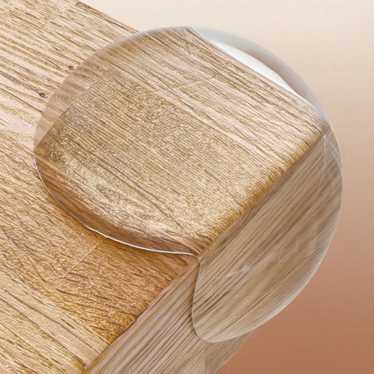 Clear PVC Table Edge Guards - Child Safety Corner Protectors