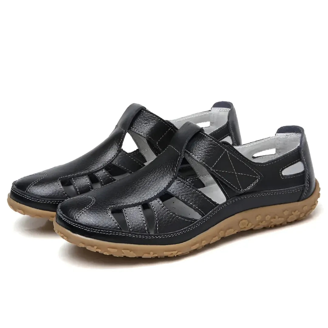 Closed-Toe Walking Sandals for Women - Summer Shoes