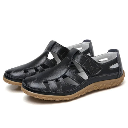 Closed-Toe Walking Sandals for Women - Summer Shoes