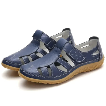Closed-Toe Walking Sandals for Women - Summer Shoes