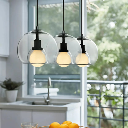 Clyde Handblown Glass Pendant Light | Modern Elegant Ceiling Fixture