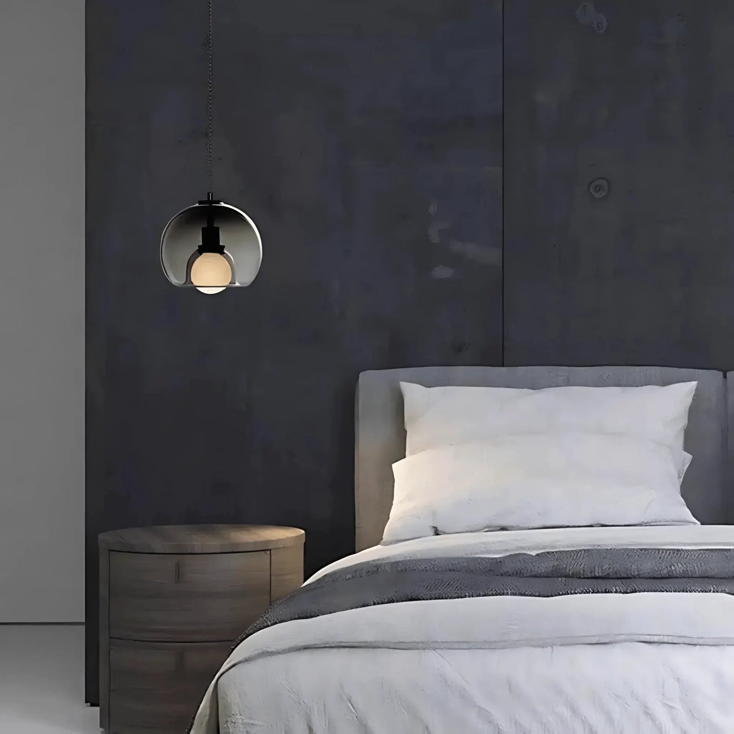 Clyde Handblown Glass Pendant Light | Modern Elegant Ceiling Fixture