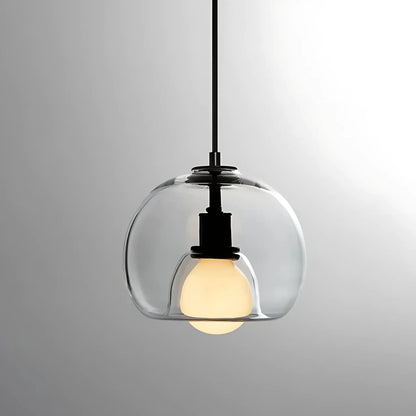 Clyde Handblown Glass Pendant Light | Modern Elegant Ceiling Fixture