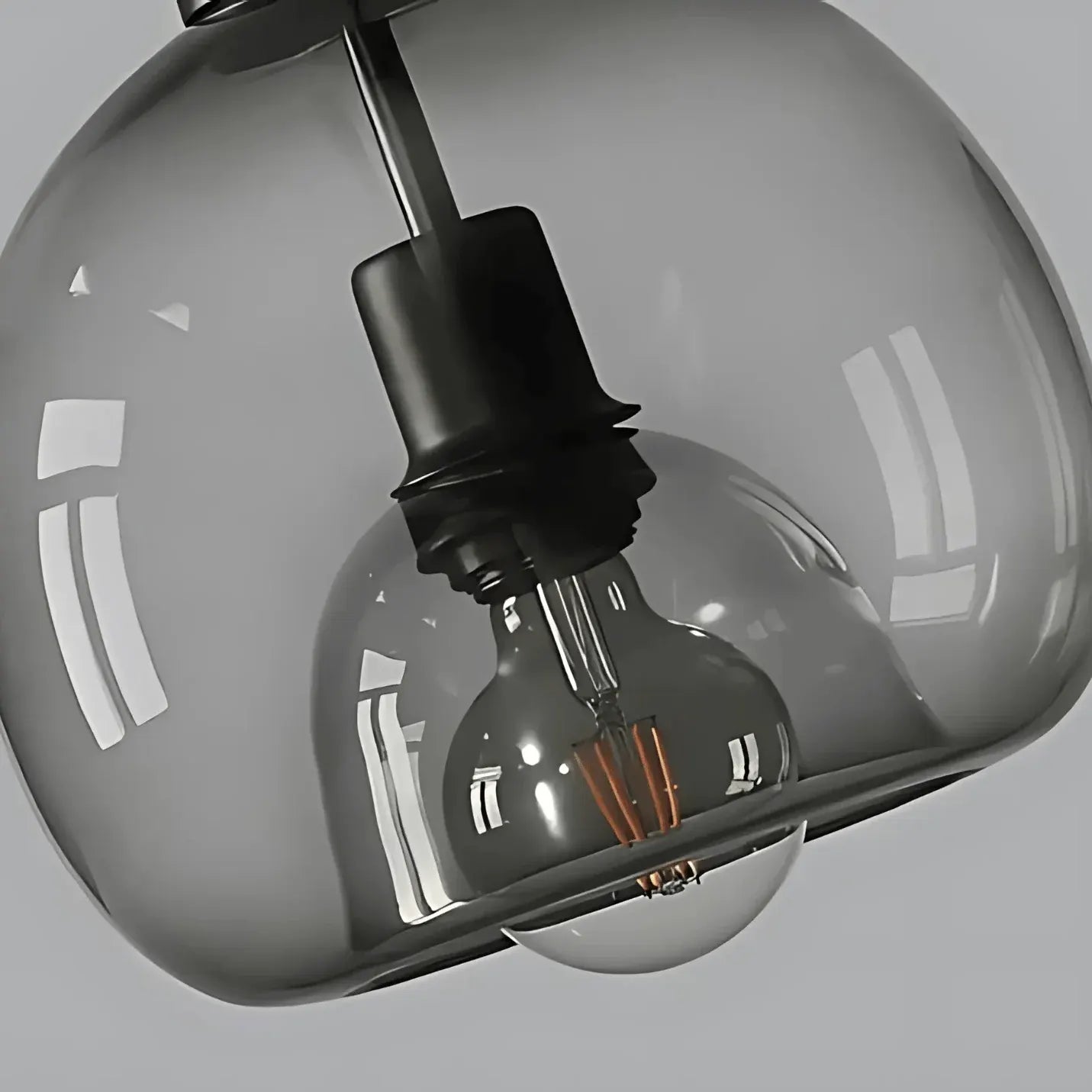 Clyde Handblown Glass Pendant Light | Modern Elegant Ceiling Fixture