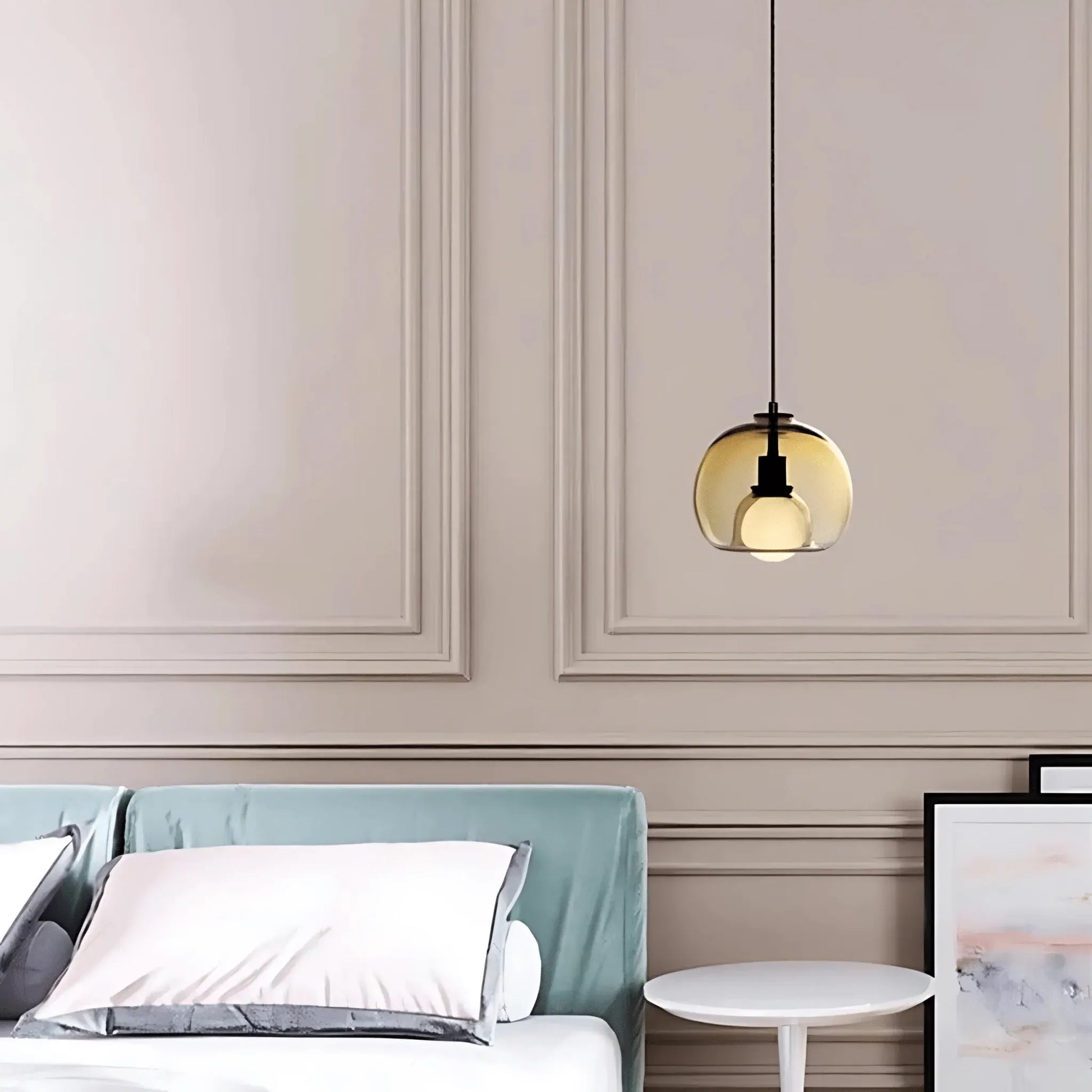 Clyde Handblown Glass Pendant Light | Modern Elegant Ceiling Fixture