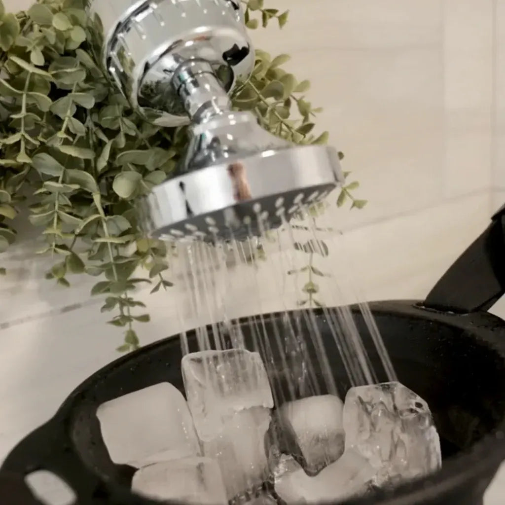 Cold Plunge Shower with Ice Therapy Cooling Desk Fan