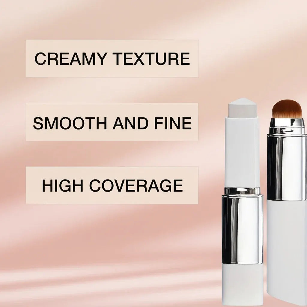 Color-Adjusting Hydrating Foundation Stick with Soft Blending Brush