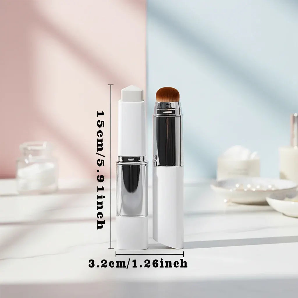 Color-Adjusting Hydrating Foundation Stick with Soft Blending Brush