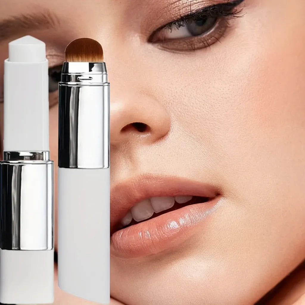 Color-Adjusting Hydrating Foundation Stick with Soft Blending Brush
