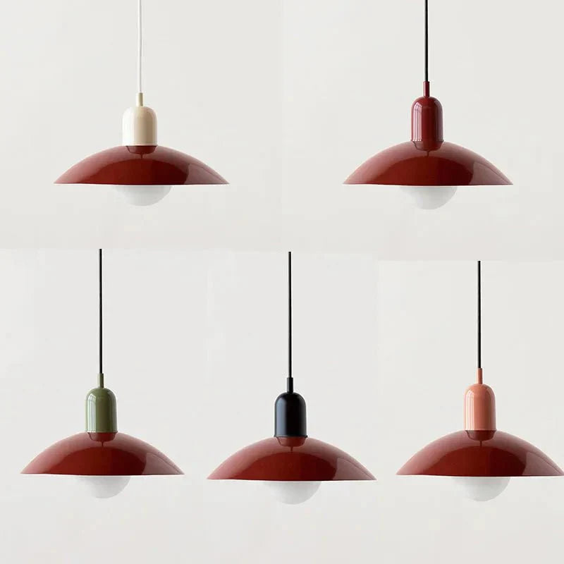 Colorful Bauhaus-Style Macaron Pendant Light | Modern Ceiling Lamp Fixture