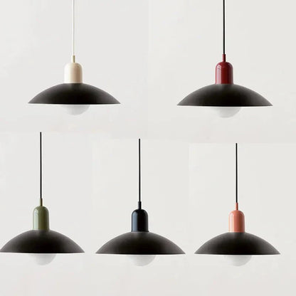 Colorful Bauhaus-Style Macaron Pendant Light | Modern Ceiling Lamp Fixture