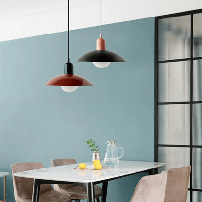 Colorful Bauhaus-Style Macaron Pendant Light | Modern Ceiling Lamp Fixture