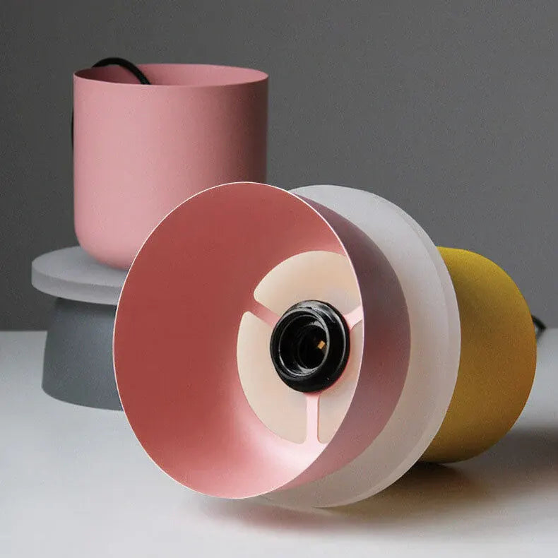 Colorful Macaron-Style Pendant Light with Scandinavian Charm