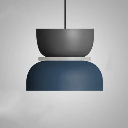 Colorful Macaron-Style Pendant Light with Scandinavian Charm