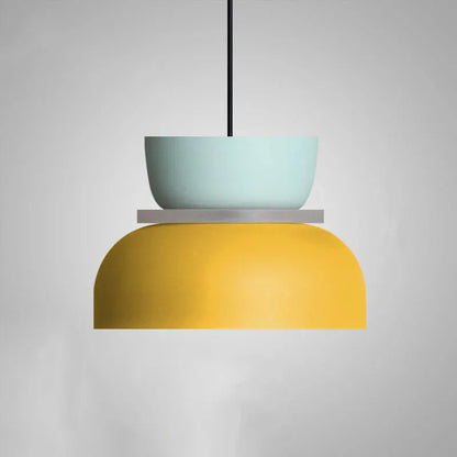 Colorful Macaron-Style Pendant Light with Scandinavian Charm