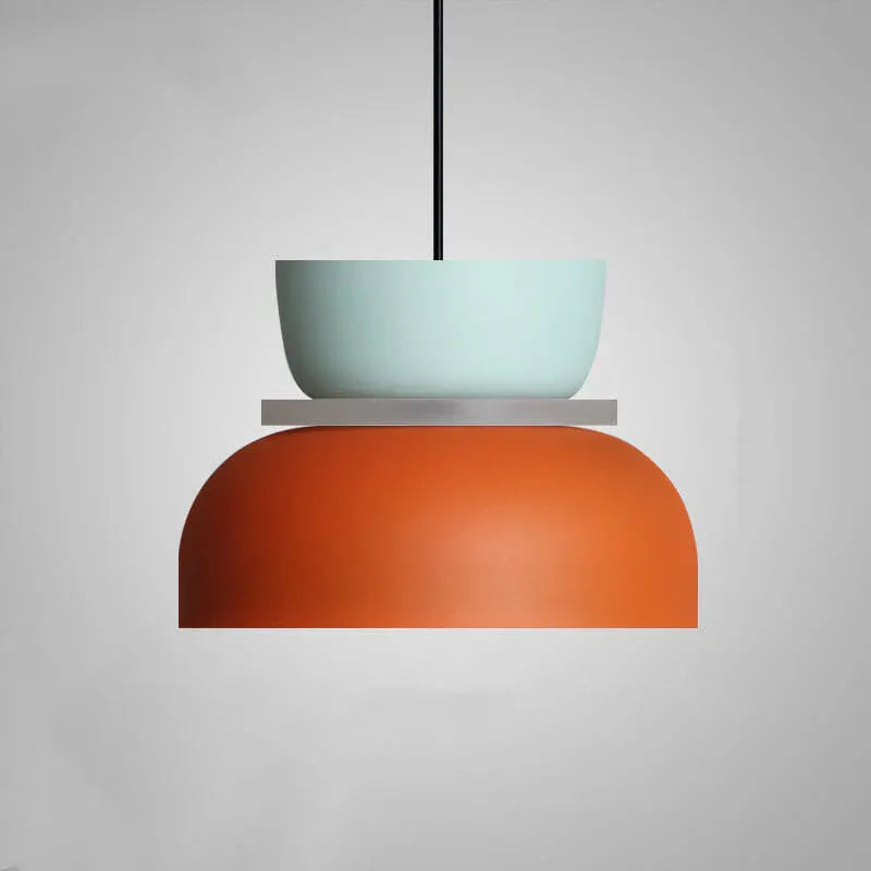 Colorful Macaron-Style Pendant Light with Scandinavian Charm