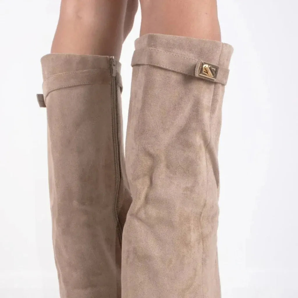 Comfortable Fashion Knee-High Boots for Women