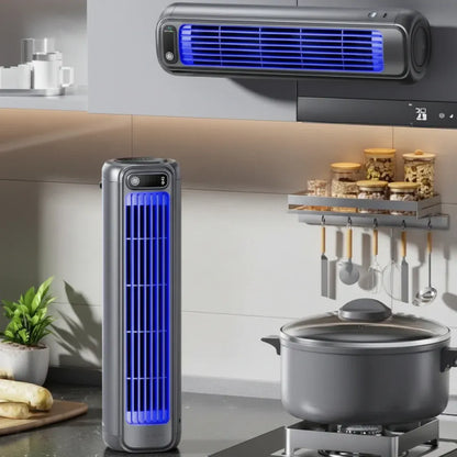 Compact Adjustable Desktop Tower Cooling Fan – Portable Design