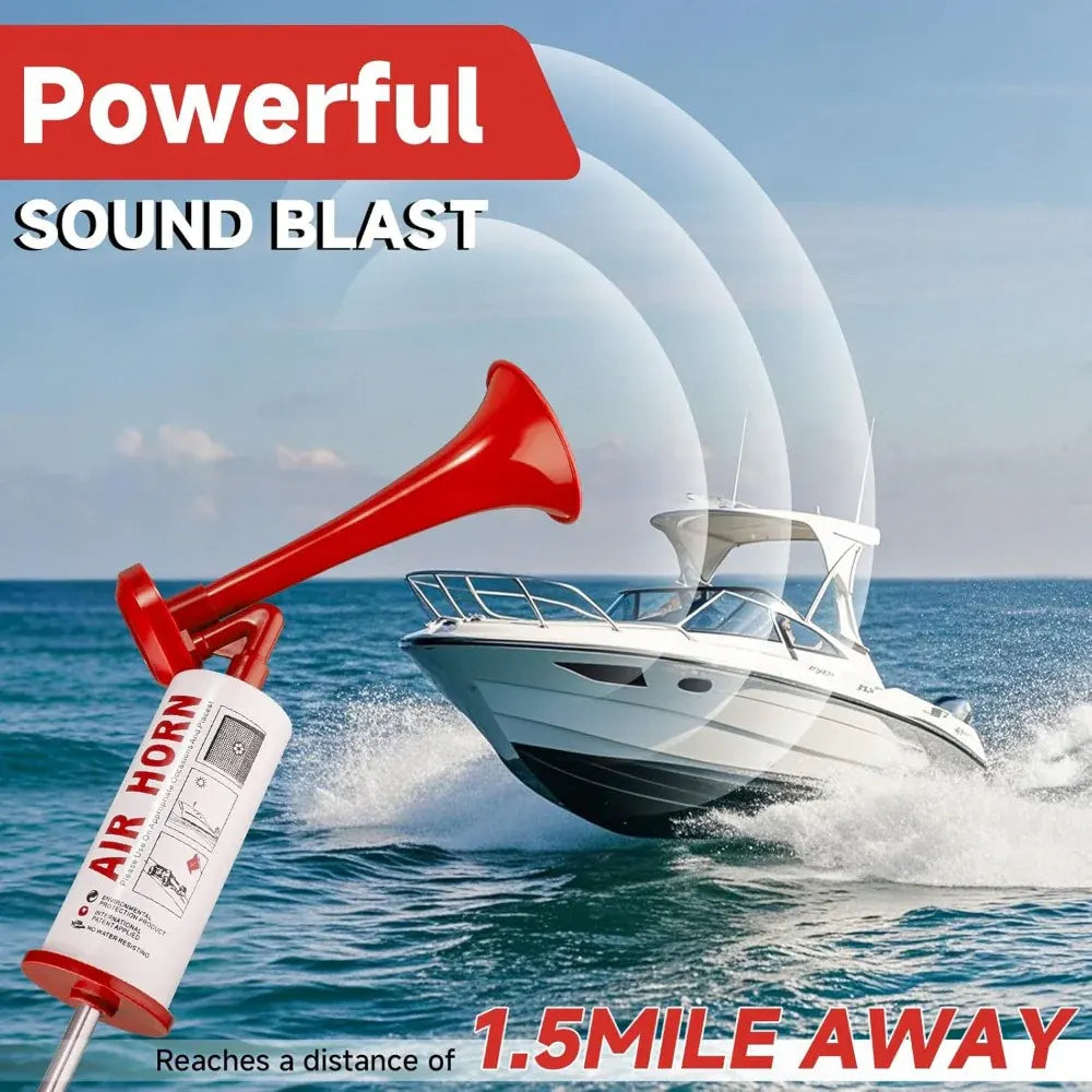 Compact Air Horn – Loud Alert for Sports, Safety & Outdoor Events