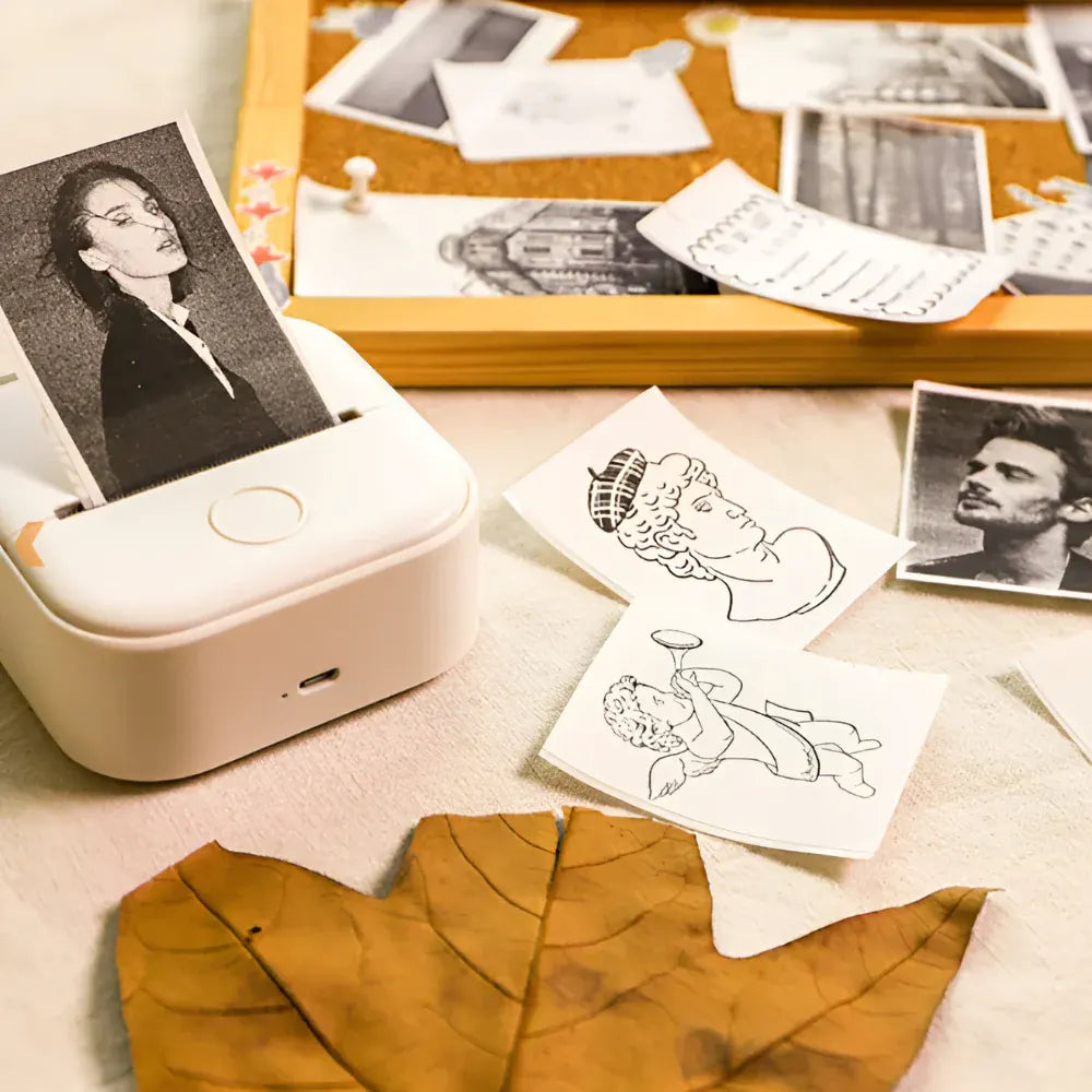 Compact Bluetooth Pocket Photo Label Printer