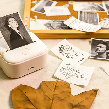Compact Bluetooth Pocket Photo Label Printer