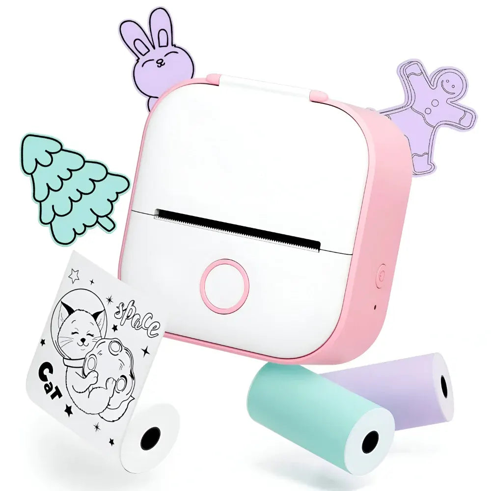 Compact Bluetooth Pocket Photo Label Printer