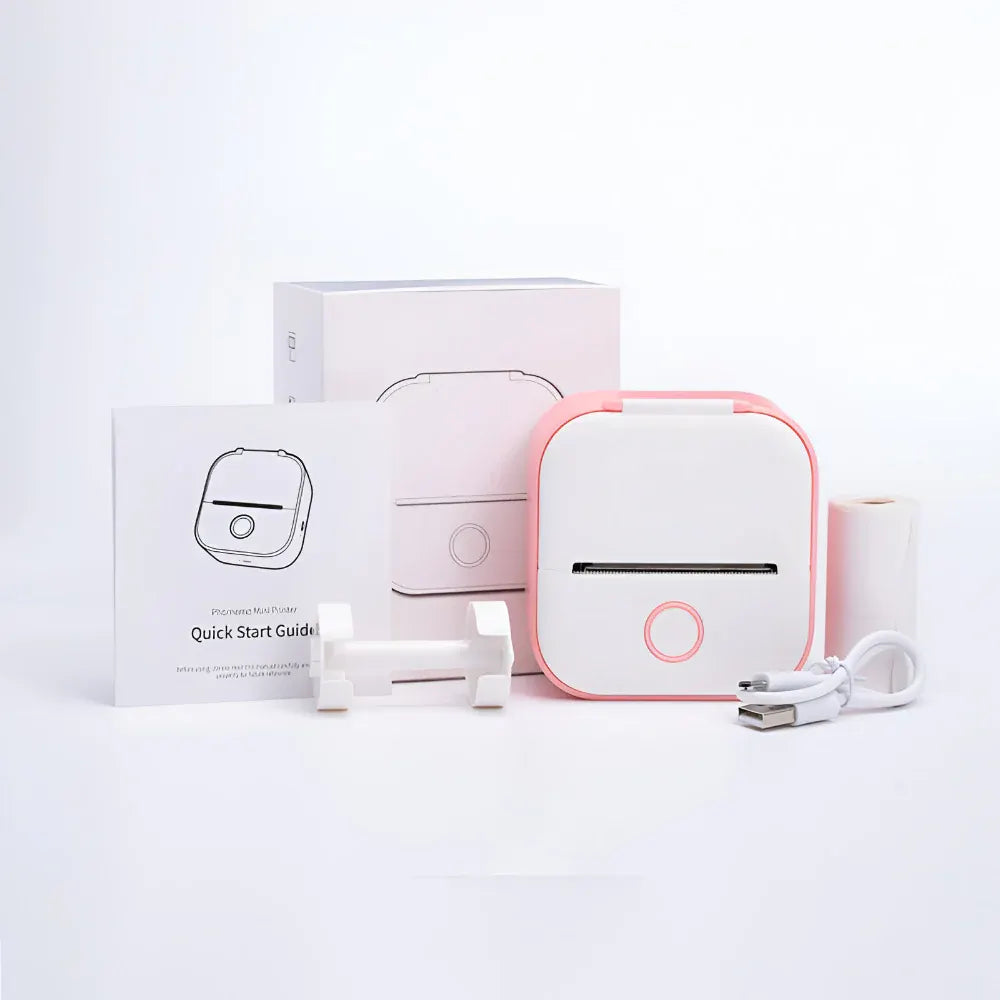 Compact Bluetooth Pocket Photo Label Printer