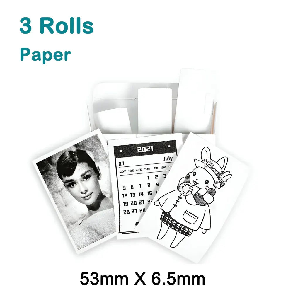 Compact Bluetooth Pocket Photo Label Printer