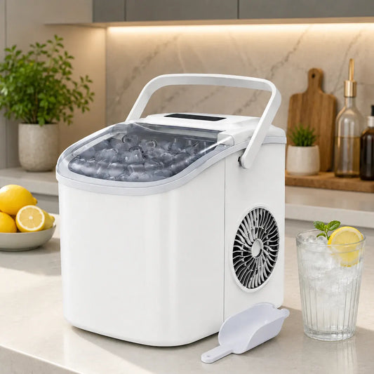 Compact Countertop Portable Nugget Ice Making Machine