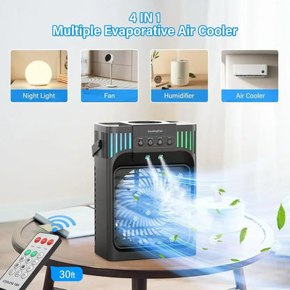 Compact Desktop Remote Control for Portable Air Conditioners