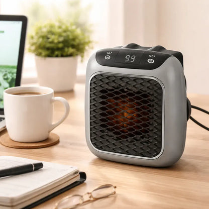 Compact Electric Desktop Space Heater
